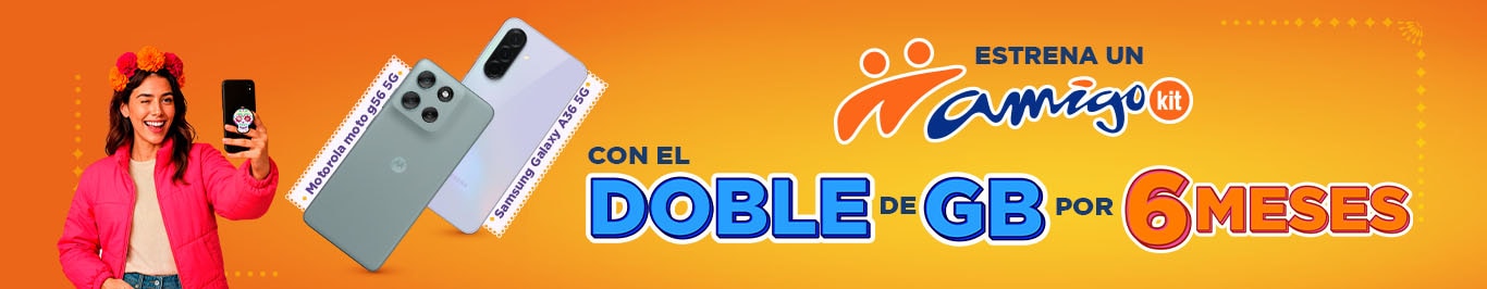 Conoce Amigo Kit de Telcel con el doble de GB estrena un amigo kit de telcel con el doble de gb por seis meses solo con telcel