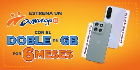 Conoce Amigo Kit de Telcel con el doble de GB estrena un amigo kit de telcel con el doble de gb por seis meses solo con telcel