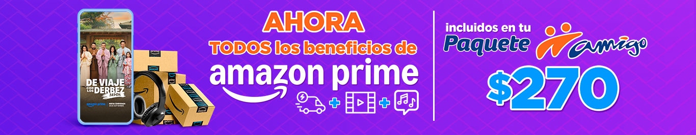 Paquetes Amigo Sin Límite $270 Incluye Prime Video paquetes amigo sin limite de telcel desde 270 pesos incluye tu suscripcion a prime video